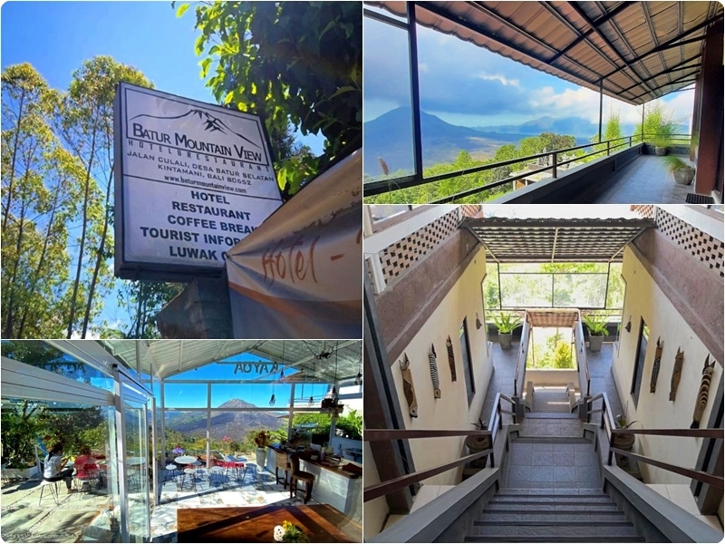 batur mountain hotel view - penginapan