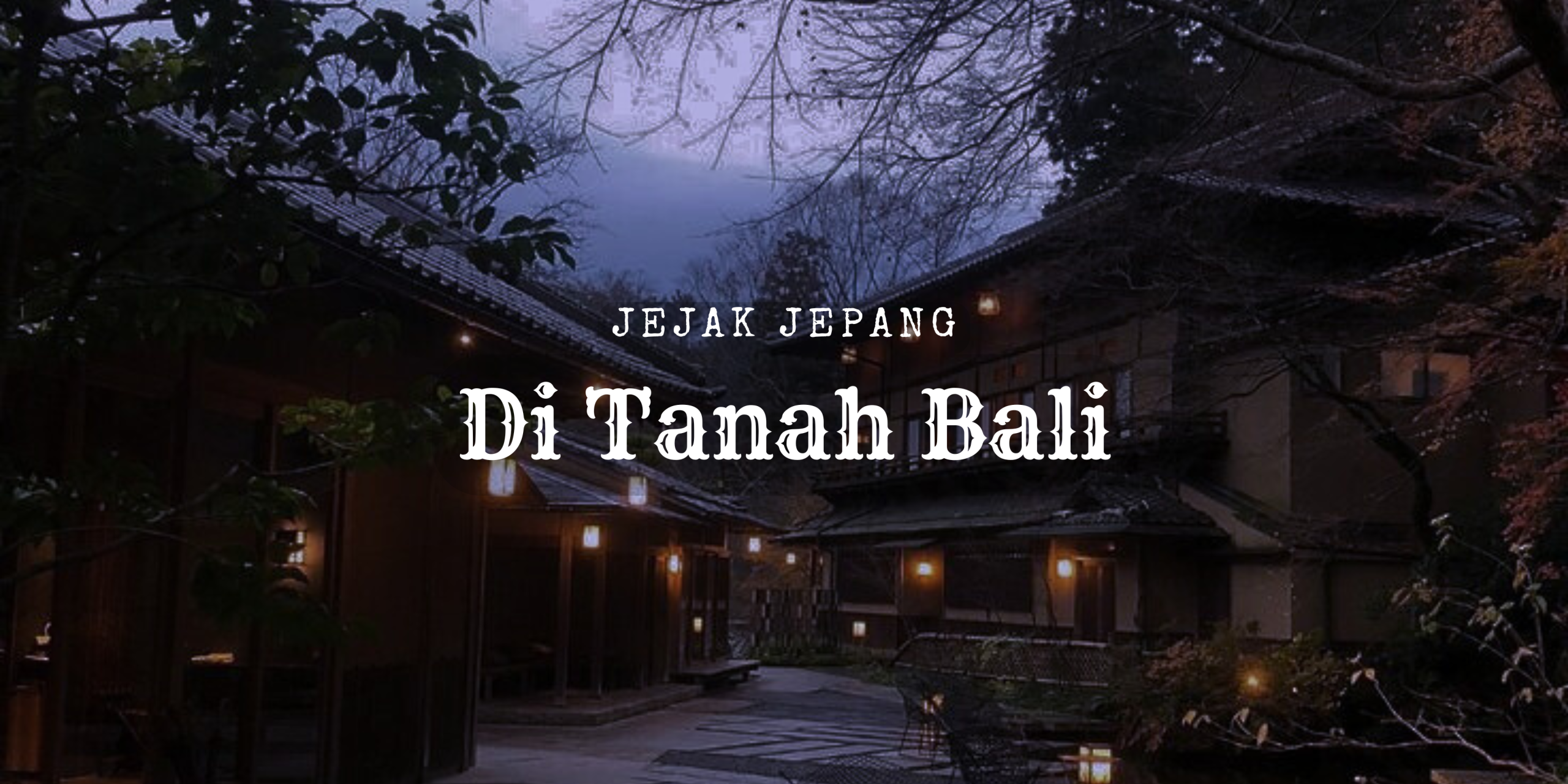 jejak jepang di bali
