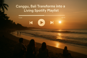 Di Canggu, Bali Berubah Jadi Playlist Spotify yang Hidup