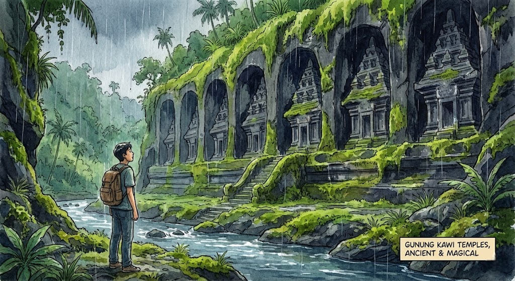 candi gunung kawi tampaksiring