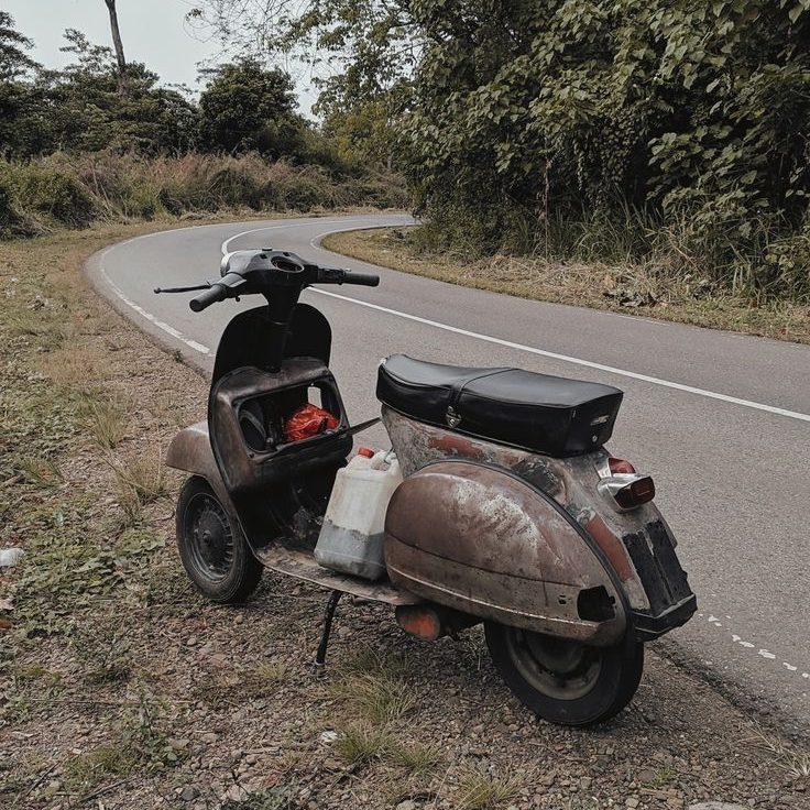 backpacking bali - vespa tua